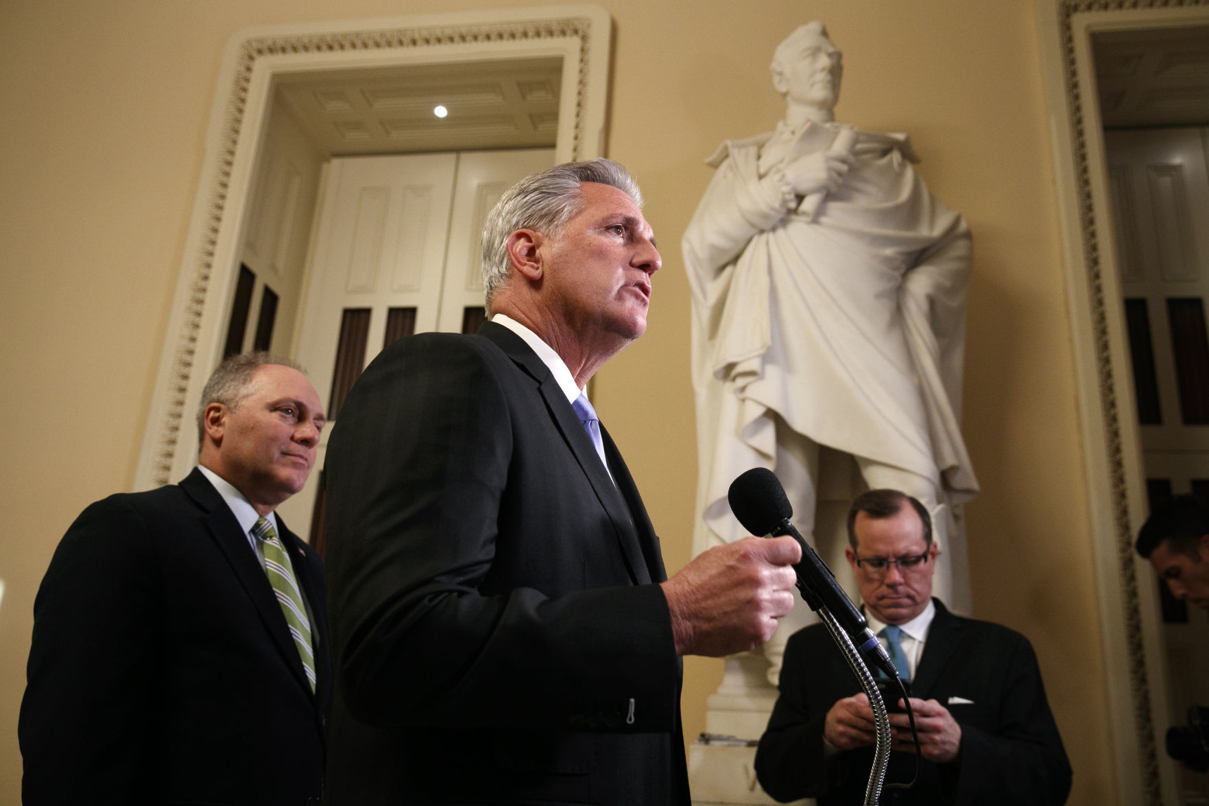 Reps. Kevin McCarthy and Steve Scalise